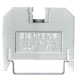 8WA1011-1DG11 - Borne 4mm Parafuso Bege - Siemens