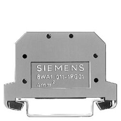 8WA1011-1PG00 - Borne 4mm Parafuso Terra - Siemens