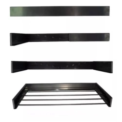 Varal Magico 69 cm 4 varetas  | Varal Magico 69 cm 4 varetas Preto