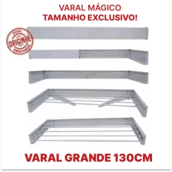 Varal Magico  Gigante 130 cm 7 Varetas 