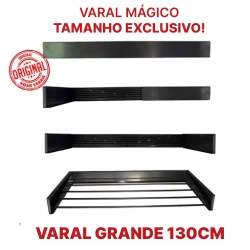 Varal Magico  Gigante 130 cm 7 Varetas 
