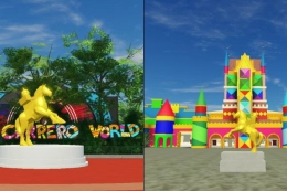 Joinvilense de 16 anos cria vers&atilde;o virtual do parque Beto Carrero World no Roblox