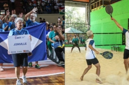 Jogos da Terceira Idade re&uacute;nem mais de 200 cidades em Joinville