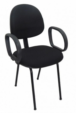 Cadeira Secretária Executiva 4 pés C/B