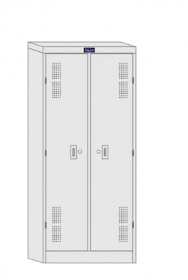 Armário de aço 2 portas