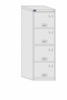 Arquivo de Aço quatro gavetas