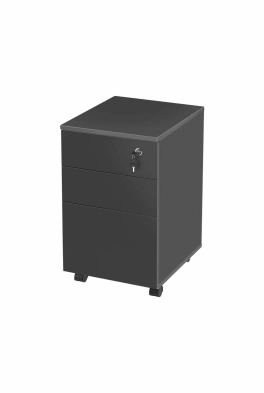 Gaveteiro Volante 2 Gavetas e 1 Gavetão