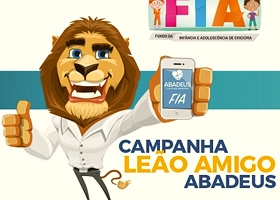 Leão amigo ABADEUS 