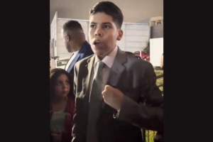 V&Iacute;DEO &ndash; Pol&ecirc;mico nas redes sociais, pastor adolescente diz ter sido retirado &agrave; for&ccedil;a de congresso em Cambori&uacute;