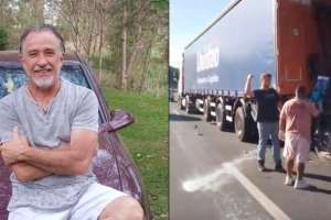 Caminhoneiro que morreu em colis&atilde;o entre carretas na BR-101, em Joinville, &eacute; identificado