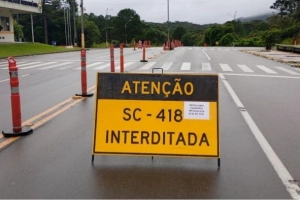 Trecho da Serra Dona Francisca ser&aacute; interditado por 10 horas nesta quarta-feira