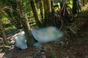 Queda de bicicleta termina em morte na Estrada Quiriri, em Joinville