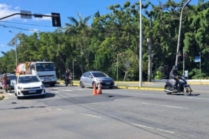 Trecho da Beira Rio tem interdi&ccedil;&atilde;o parcial para reparo nesta quinta-feira em Joinville
