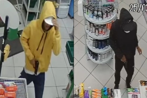 Homem investigado por s&eacute;rie de roubos a com&eacute;rcios &eacute; preso em Joinville
