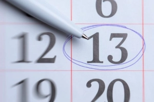 Dia do azar: sexta-feira 13 se repete tr&ecirc;s vezes em 2026