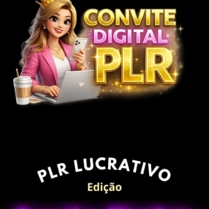 Convite digital PLR 