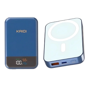 Carregador portátil Power bank 10.000 mAH indução magnético  | Não fique mais sem bateria, carregador portátil 