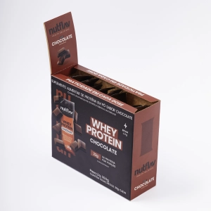 BOX C/ 10 | BOX WHEY CHOCOLATE NUTFLAV 300G