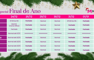 Hor&aacute;rio Especial de Final de Ano Maxipas 2025