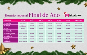 Hor&aacute;rio Especial de Final de Ano Maxipas 2025