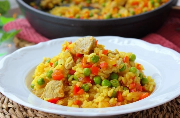 Arroz à Milanesa
