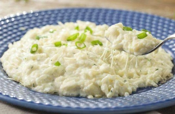 Risoto com Creme de Leite