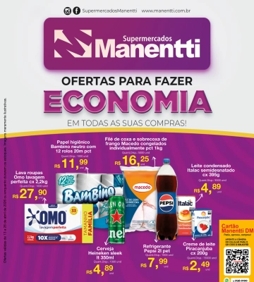 Encarte Manentti Rede