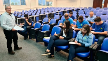 Nova gestão da CIPA passa por treinamento na Cerpalo