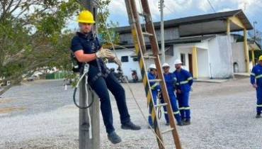 Curso aborda segurança para trabalho em altura