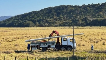 Ampliação de rede trifásica