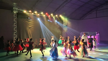 Com apoio da Cerpalo, balé encanta Paulo Lopes