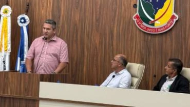 Presidente da Cerpalo na Câmara de Vereadores