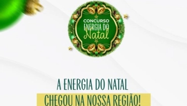 A Energia do Natal chegou na nossa região!