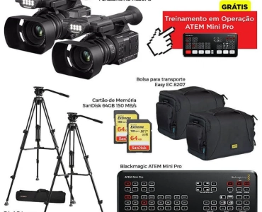 Equipamentos próprios para Transmissão Online