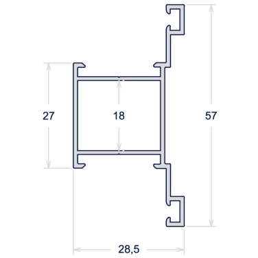 TRAVESSA MAXIN AR HORIZONTAL
