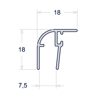 ARREMATE VERTICAL 90°