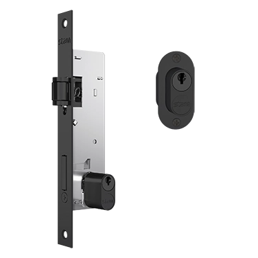 FECHADURA STAM 601 T ROLETE C/T DIR/ESQ ESP INOX