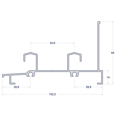 MARCO INFERIOR HORIZONTAL