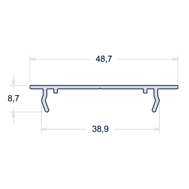 TAMPA DO MARCO LATERAL / COMPLEMENTO