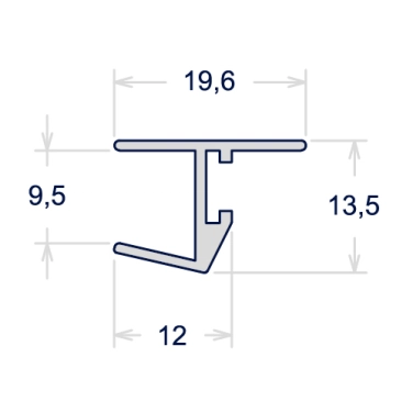 ARREMATE CENTRAL VERTICAL