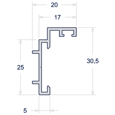 BATENTE - PORTA DE GIRO