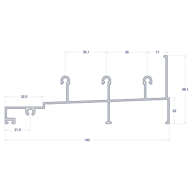 MARCO INFERIOR HORIZONTAL