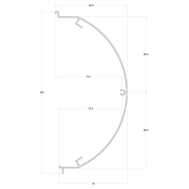 TAMPA EXTERNA HORIZONTAL