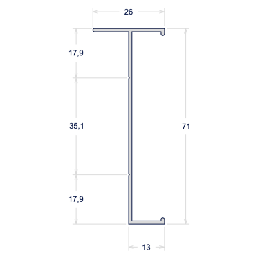 MARCO LATERAL VERTICAL