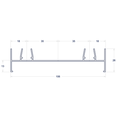 MARCO LATERAL VERTICAL