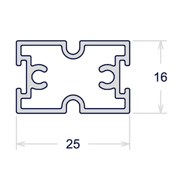  MONTANTE VERTICAL E HORIZONTAL