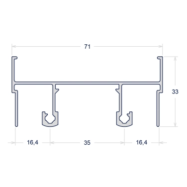 MARCO SUPERIOR HORIZONTAL
