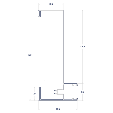 MARCO LATERAL VERTICAL