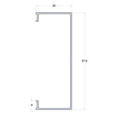 MARCO LATERAL VERTICAL