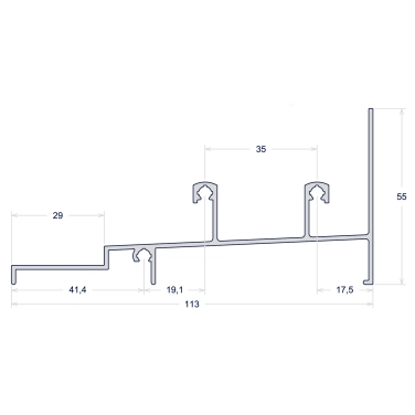 MARCO INFERIOR HORIZONTAL